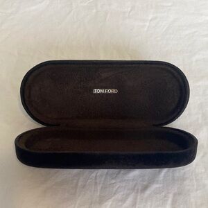Tom Ford Black Velvet Eyewear Case